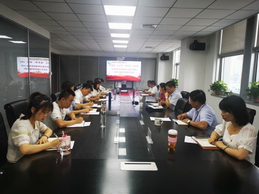 生态环境公司机关支部召开党史学习教育专题组织生活会